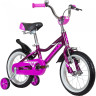 Детский велосипед NOVATRACK NOVARA 14” NEW фиолетовый 145ANOVARA.VL22