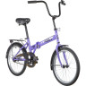 Складной велосипед NOVATRACK TG-30 CLASSIC фиолетовый 20NFTG301.VL20